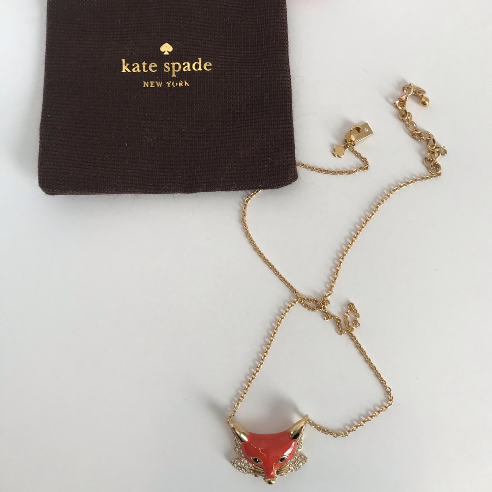 Kate Spade Fox Necklace